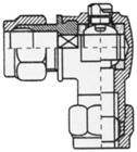 BPE kogelkraan, recht, DN15 knelring x DN15 knelring, messing, klasse PN10, bediening schroefgleuf, chroom