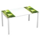 Recht bureau 140x80cm met blad Décor Easy Office - Manutan Expert