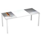 Recht bureau 180x80cm met blad Décor Easy Office - Manutan Expert