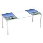 Recht bureau 180x80cm met blad Décor Easy Office - Manutan Expert