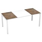 Recht bureau 180x80cm met blad Décor Easy Office - Manutan Expert