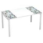 Recht bureau 140x80cm met blad Décor Easy Office - Manutan Expert