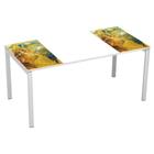 Recht bureau 160x80 cm met blad Décor Easy Office - Manutan Expert