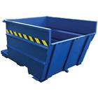 Kiepcontainer van versterkt staal, blauw - Justrite