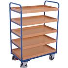 Hoge trolley met 5 plateaus - SW-serie