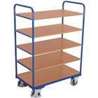 Hoge trolley met 5 plateaus - SW-serie