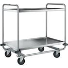 Servicetrolley SW 10 x 6-2 met wielen van gegalvaniseerd staal_blank