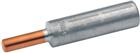 Klauke VERBINDER ALUMINIUM Perskoppelstuk voor aluminium kabel | 800062691