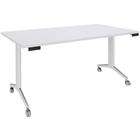 Tafel Idora 160x80 cm witte voet