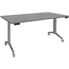 Tafel Idora140x80 cm, aluminium voet