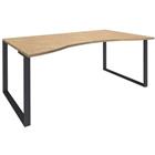 Bureau golfvormig, met twee golven 180x90x80 cm Urban