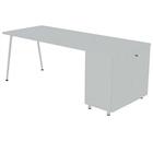 Bureau met kantoorkast 160x80 cm HB - Quadrifoglio