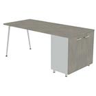 Bureau met kantoorkast 140x80 cm HB - Quadrifoglio