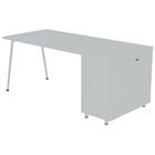 Bureau met kantoorkast 140x80 cm HB - Quadrifoglio