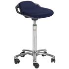 Kruk alu50 hoog model zitting Space stof 3D - Global Professional Seating