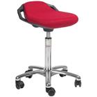 Kruk alu50 medium zitting Space stof 3D - Global Professional Seating