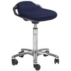 Kruk alu50 medium zitting Space stof 3D - Global Professional Seating