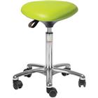 Kruk Alu50 medium zitting Tria imitatieleer - Global Professional Seating