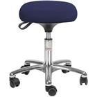 Kruk alu50 laag model zitting Tetra stof 3D - Global Professional Seating