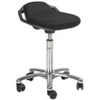 Kruk alu50 medium zitting Space stof 3D - Global Professional Seating