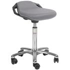 Kruk alu50 medium zitting Space stof 3D - Global Professional Seating