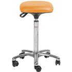 Kruk alu50 hoog model zitting Tetra imitatieleer - Global Professional Seating