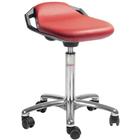 Kruk alu50 medium zitting Space imitatieleer - Global Professional Seating