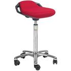 Kruk alu50 hoog model zitting Space stof 3D - Global Professional Seating