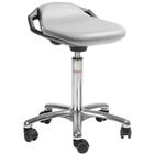 Kruk alu50 medium zitting Space imitatieleer - Global Professional Seating