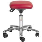 Kruk alu50 laag model zitting Tetra imitatieleer - Global Professional Seating