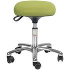 Kruk alu50 laag model zitting Tetra stof 3D - Global Professional Seating