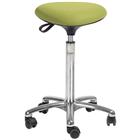 Kruk alu50 hoog model zitting Tria stof 3D - Global Professional Seating