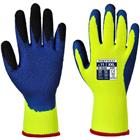 Handschoen Duo-Therm Geel/blauw A185 Portwest