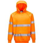 Sweatshirt met capuchon Hi-Vis B304 Oranje Portwest