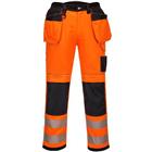 Werkbroek PW3 Hi-Vis Zwart/oranje T501 Portwest