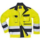 Jas Reflecterend Tweekleuren Lille Hi-Vis Blauw/geel TX50 Portwest