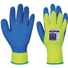 Handschoen Cold Grip Geel/blauw A145 Portwest