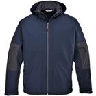 Softshell met Capuchon (3L) TK53 Blauw Portwest