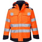 Regenjas multinormen Arc Modaflame MV70 Blauw/oranje Portwest