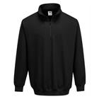 Sweatshirt met rits Sorrento Zwart B309 Portwest