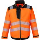 Werkjack PW3 Hi-Vis T500 Zwart/oranje Portwest