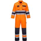 Overall Nantes Hi-Vis Blauw/oranje TX55 Portwest