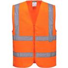 Vest met Rits Hi-Vis Oranje C375 Portwest