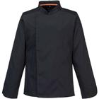 Jacket Pro MeshAir chef-koksjack zwart L/S C838 - Portwest