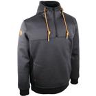 Hoodie zwart zacht en warm 350 g/m2 - Singer