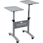 Projectortafel Trolley Dubbel platform Nobo