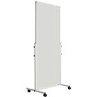 Mobiele scheidingswand met geïntegreerd whiteboard 180 cm