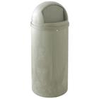 Afvalbak Marshall Dome - 95 l - beige - Rubbermaid