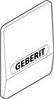 Geberit Toeb./onderd. bed.elem. spoelsyst. | 240.043.00.1