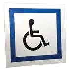 Parkeerbord gereserveerd voor rolstoelgebruiker